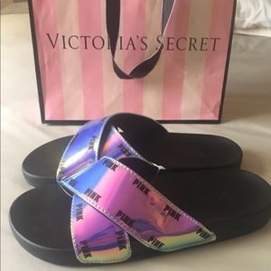 PINK Criss Cross Slides